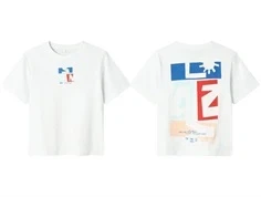 Name It t-shirt hvid med grafisk print